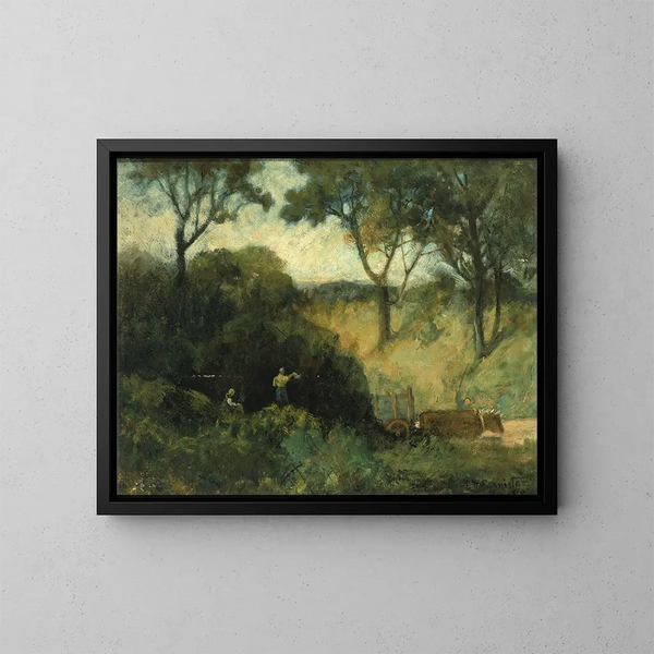 La Salute - Edward Mitchell Bannister — oprawiony obraz na ścianie