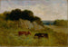 pejzaż bez tytułu z dwoma krowami - Edward Mitchell Bannister — widok dzieła