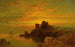 Coucher de soleil côtier - Edward Moran — widok dzieła