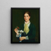Portret Elizabeth Webb - Edward Robert Hughes — oprawiony obraz na ścianie