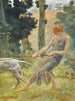 La transformation de Callisto - Edward Robert Hughes — widok dzieła