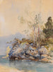 Lac Eibsee - Edward Theodore Compton — widok dzieła