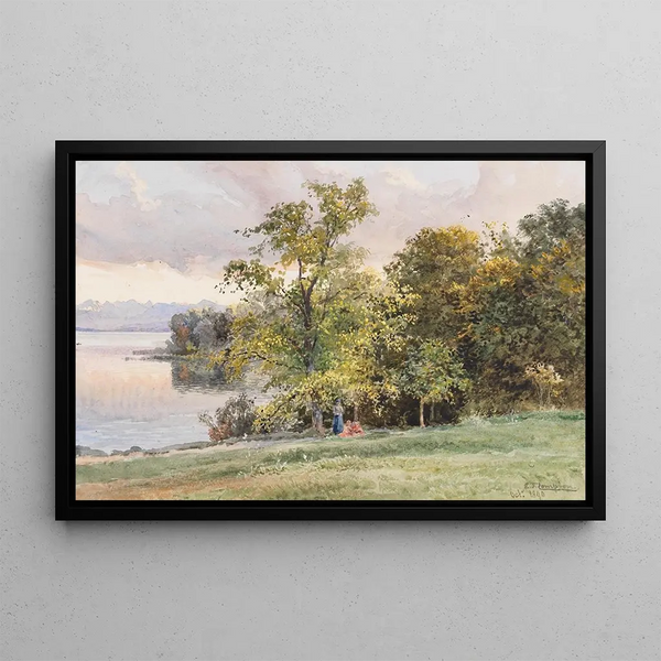 Edward Theodore Compton - Landschaft am Starnberger See.webp