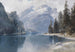 Jezioro Braies - Edward Theodore Compton — widok dzieła