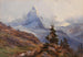 Widok na Matterhorn - Edward Theodore Compton — widok dzieła