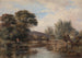 Most Godstow koło Oxfordu - Edward William Cooke — widok dzieła