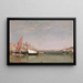 Toulon - Edward William Cooke — oprawiony obraz na ścianie