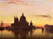 Wenecja, Santa Maria della Salute o zachodzie słońca - Edward William Cooke — widok dzieła