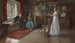 Stara piosenka - Edwin Austin Abbey — widok dzieła