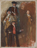 Studium postaci do Apoteozy Izby Reprezentantów Kapitolu Stanu Pensylwania Harrisburg - Edwin Austin Abbey — widok dzieła