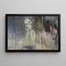 Studium postaci prawdopodobnie dla Margaret i Faust - Edwin Austin Abbey — oprawiony obraz na ścianie