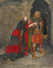 Lady Macbeth Infirme de but Donnez-moi les poignards Acte II Scène II Macbeth - Edwin Austin Abbey — widok dzieła