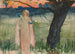 Ophelia przy strumieniu Akt IV Scena VII Hamlet - Edwin Austin Abbey — widok dzieła