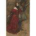 Reprodukcja obrazu Nieznana scena z Hamleta lub Makbeta - Edwin Austin Abbey