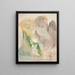 szkicu nieznanego krajobrazu - Edwin Austin Abbey — oprawiony obraz na ścianie