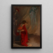 W namiocie Brutus, między duchem Cezara, Juliusza Cezara, Akt IV, Scena III - Edwin Austin Abbey