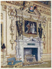 Kominek w podwójnej sześciennej sali Wilton House - Edwin Foley — widok dzieła