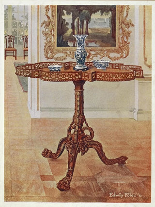 Edwin Foley - Shaped fretrimmed gallery table.webp