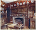 L'étude lambrissée à Groombridge Place, Kent - Edwin Foley — widok dzieła