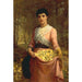 Reprodukcja obrazu Les filles de notre empire, Angleterre, la primevère - Edwin Long