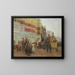 Jednodniowa uroczystość w Bekanir, Beludżystan - Edwin Lord Weeks — oprawiony obraz na ścianie