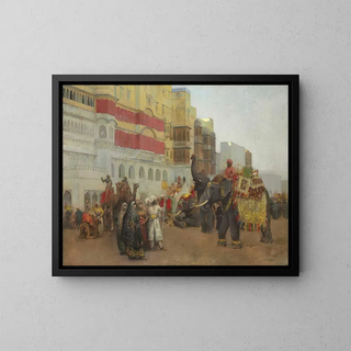 Edwin Lord Weeks - A Fte Day at Bekanir  Beloochistan Bekanir.webp