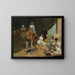 Un marché à Ispahan - Edwin Lord Weeks — oprawiony obraz na ścianie