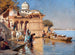 Le long des ghâts de Mathura - Edwin Lord Weeks — widok dzieła