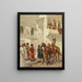 Przed polowaniem - Edwin Lord Weeks — oprawiony obraz na ścianie