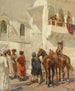 Przed polowaniem - Edwin Lord Weeks — widok dzieła