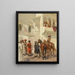 Przed polowaniem - Edwin Lord Weeks — oprawiony obraz na ścianie