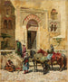 Wejście do meczetu - Edwin Lord Weeks — widok dzieła