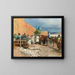 Café persan, le vendeur de poteries - Edwin Lord Weeks — oprawiony obraz na ścianie