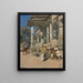 Portyk moskiewski w Ahmedabad - Edwin Lord Weeks — oprawiony obraz na ścianie