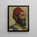 Portret mężczyzny tureckiego - Edwin Lord Weeks — oprawiony obraz na ścianie