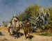 La Procession - Edwin Lord Weeks — widok dzieła