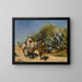 La Procession - Edwin Lord Weeks — oprawiony obraz na ścianie