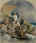 Le Christ déclenche une tempête - Eero Järnefelt — widok dzieła