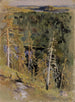 pejzażu leśnego - Eero Järnefelt — widok dzieła