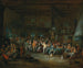 Wnętrza tawerny z rolnikami na zabawie - Egbert van Heemskerck — widok dzieła