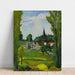 Reprodukcja obrazu Kościół w Vieux Moulin niedaleko Compiègne (Oise) - Suzanne Valadon
