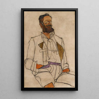 Reprodukcja obrazu Portret mężczyzny Carl Reininghaus - Egon Schiele