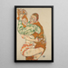 Reprodukcja obrazu Faire l'amour - Egon Schiele