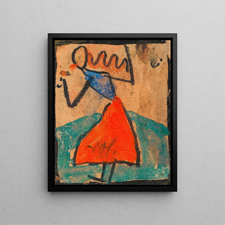 Egon Schiele - Mdchen mit rotem Rock.webp