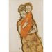 Matka i dziecko - Egon Schiele — widok dzieła