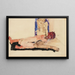 para nago - Egon Schiele — oprawiony obraz na ścianie