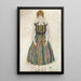Portret Edith - Egon Schiele — oprawiony obraz na ścianie