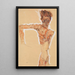 Reprodukcja obrazu Autoportret - Egon Schiele