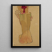 Reprodukcja obrazu Studium siostry artysty - Egon Schiele