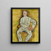 Victor Ritter von Bauer - Egon Schiele — oprawiony obraz na ścianie
